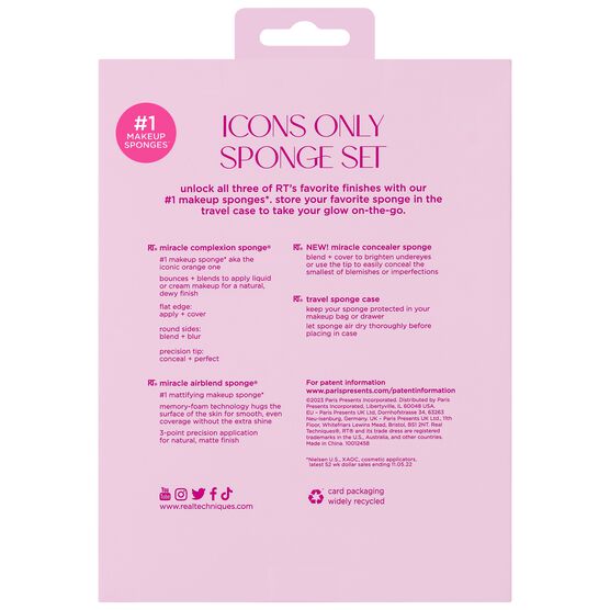 ICONS ONLY KIT DE ESPONJAS